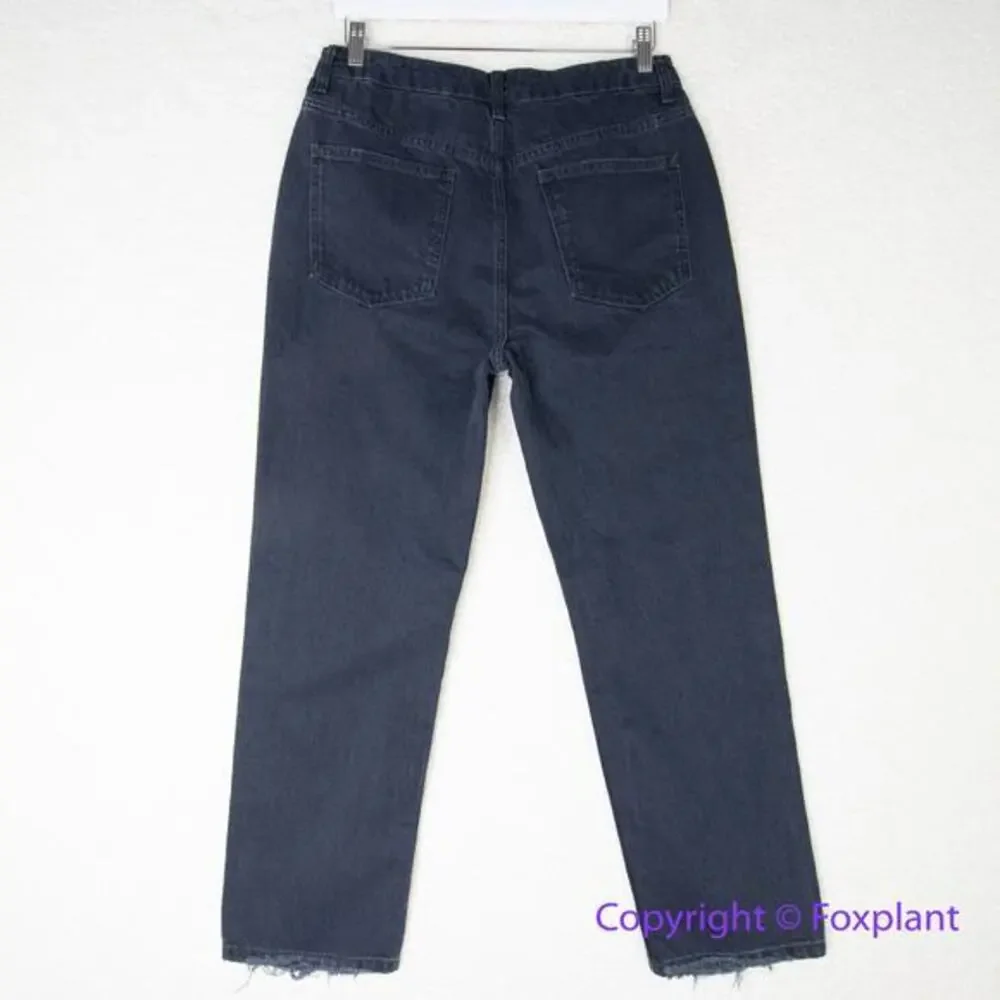 New! Free People We the Free black‎ straight jeans, women size 30